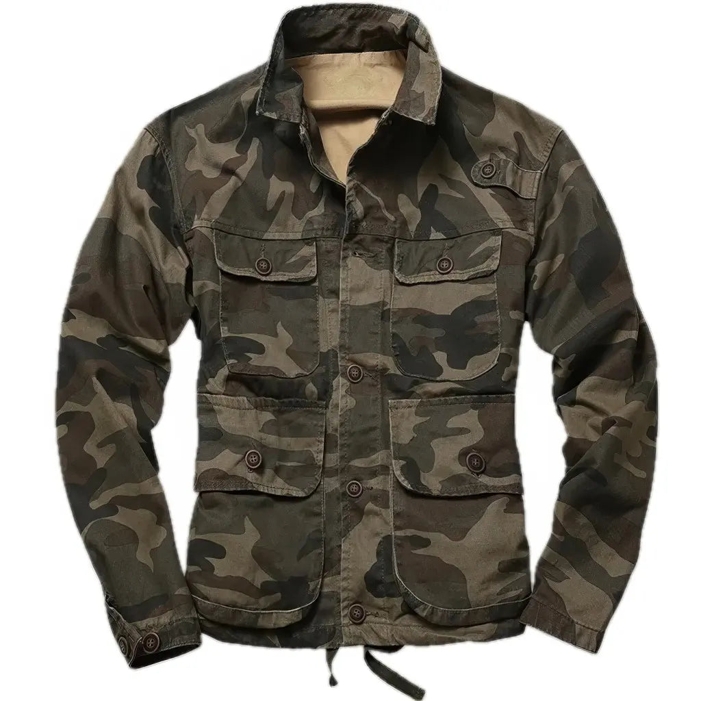 GP Tactique - Veste F2 Militaire Homme - V123 - Kaki - 54