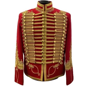 Veste Militaire Napoléonienne Rouge