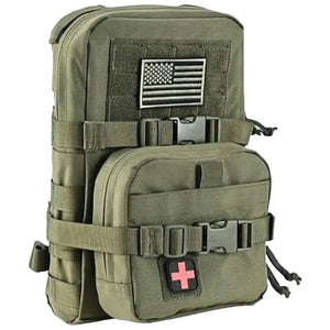 Sacoche Gilet Tactique Verte