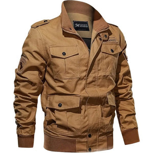 Veste Militaire Homme US Army Marron