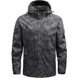 Veste Militaire Noire Homme