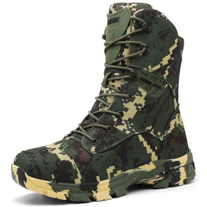Bottes Militaires Américaines Vertes