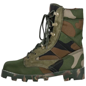 Bottes de Combat Militaires Canadiennes Vertes