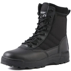 Bottines Noires Style Rangers