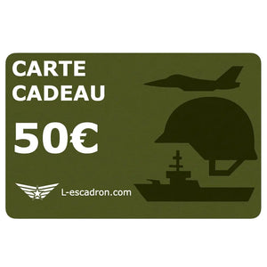 Carte Cadeau L'Escadron 50 euros
