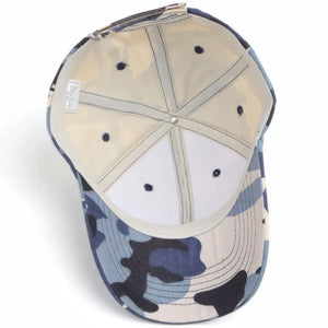 Casquette Bleue Militaire Vue de Dessous