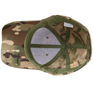 Casquette Homme Militaire Camouflage Formes Brisées