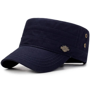 Casquette Militaire Bleu Marine