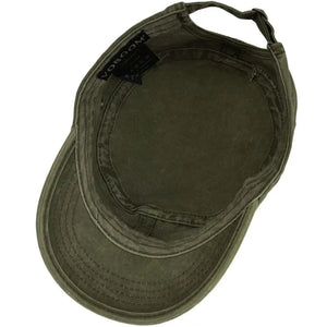 Casquette Militaire Coupe vue de dessous