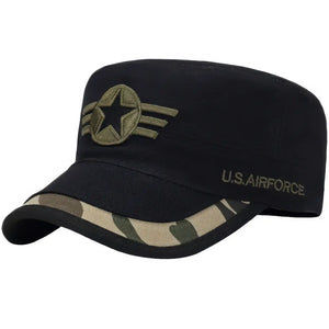 Casquette Militaire Vert et Noir