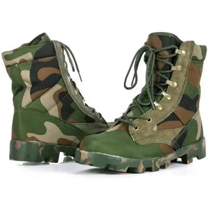 Chaussures Militaires Camouflage Prairie