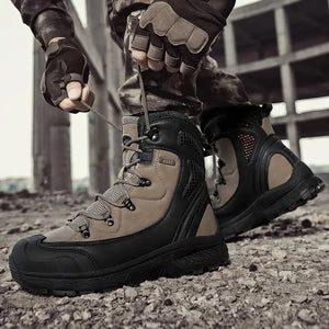 Chaussures Militaires Imperméables Beiges