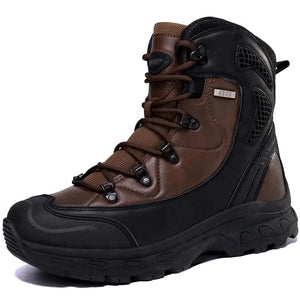 Chaussures Militaires Imperméables Marron