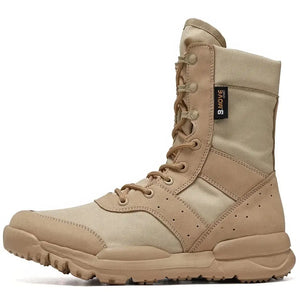 Chaussures Rangers Armée Américaine Beiges