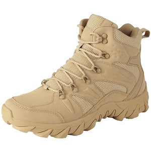 Chaussures Style Militaire Beiges