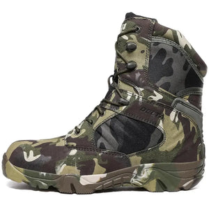 Chaussures à Motif Militaires