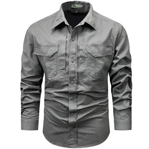 Chemise Grise Militaire