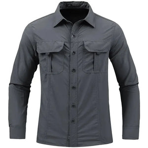 Chemise Militaire Grise