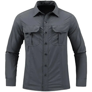 Chemise Militaire Grise