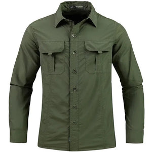 Chemise Militaire Kaki