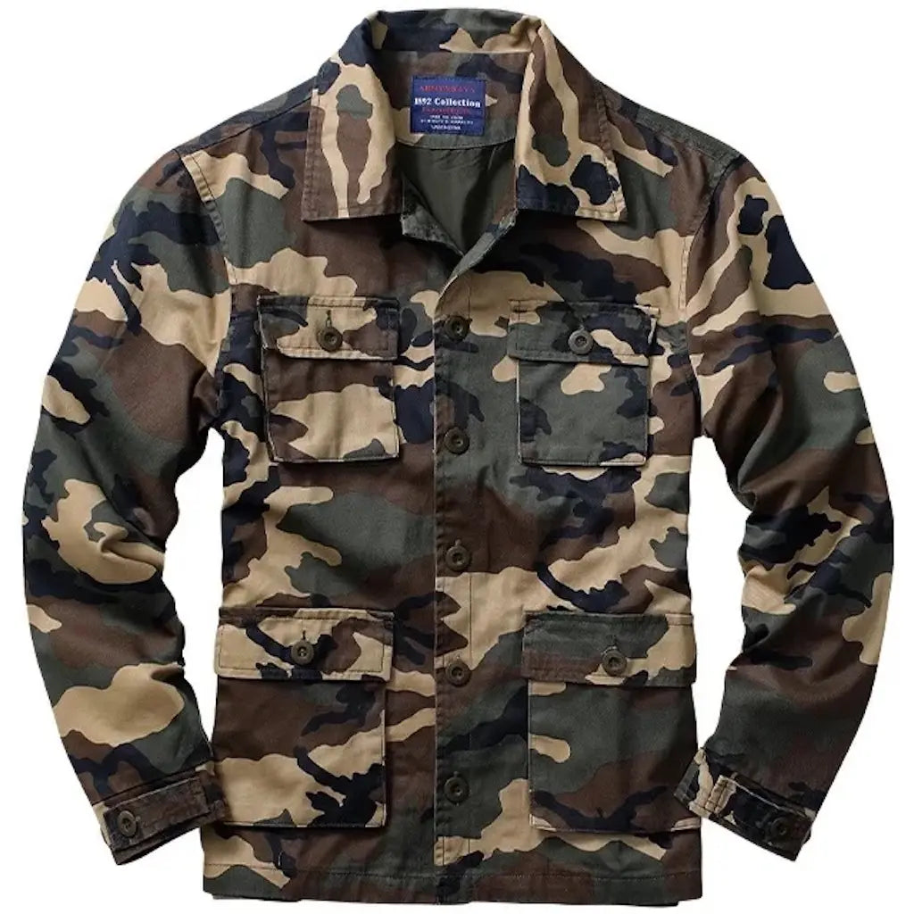 Chemise Militaire Vintage beige