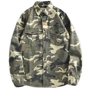 Chemise Treillis Militaire Homme Gris