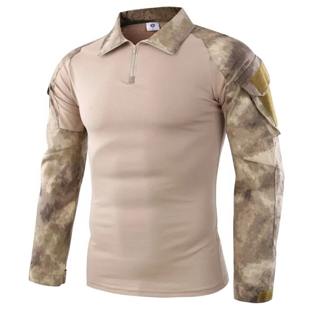 Chemise Militaire Airsoft Homme Gris