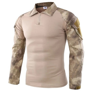 Chemise Militaire Airsoft Homme Gris