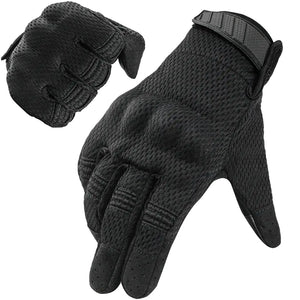 Gants Airsoft Tactiques Noirs