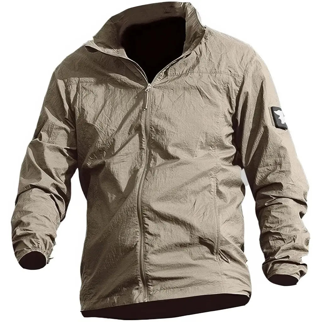Veste Militaire Été Homme Beige