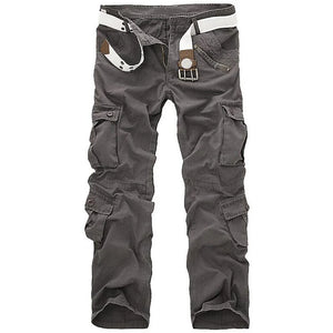 Pantalon Militaire Large Gris
