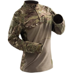 T-Shirt Militaire à Manches Longues