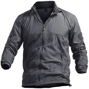 Veste Militaire Été Homme Grise