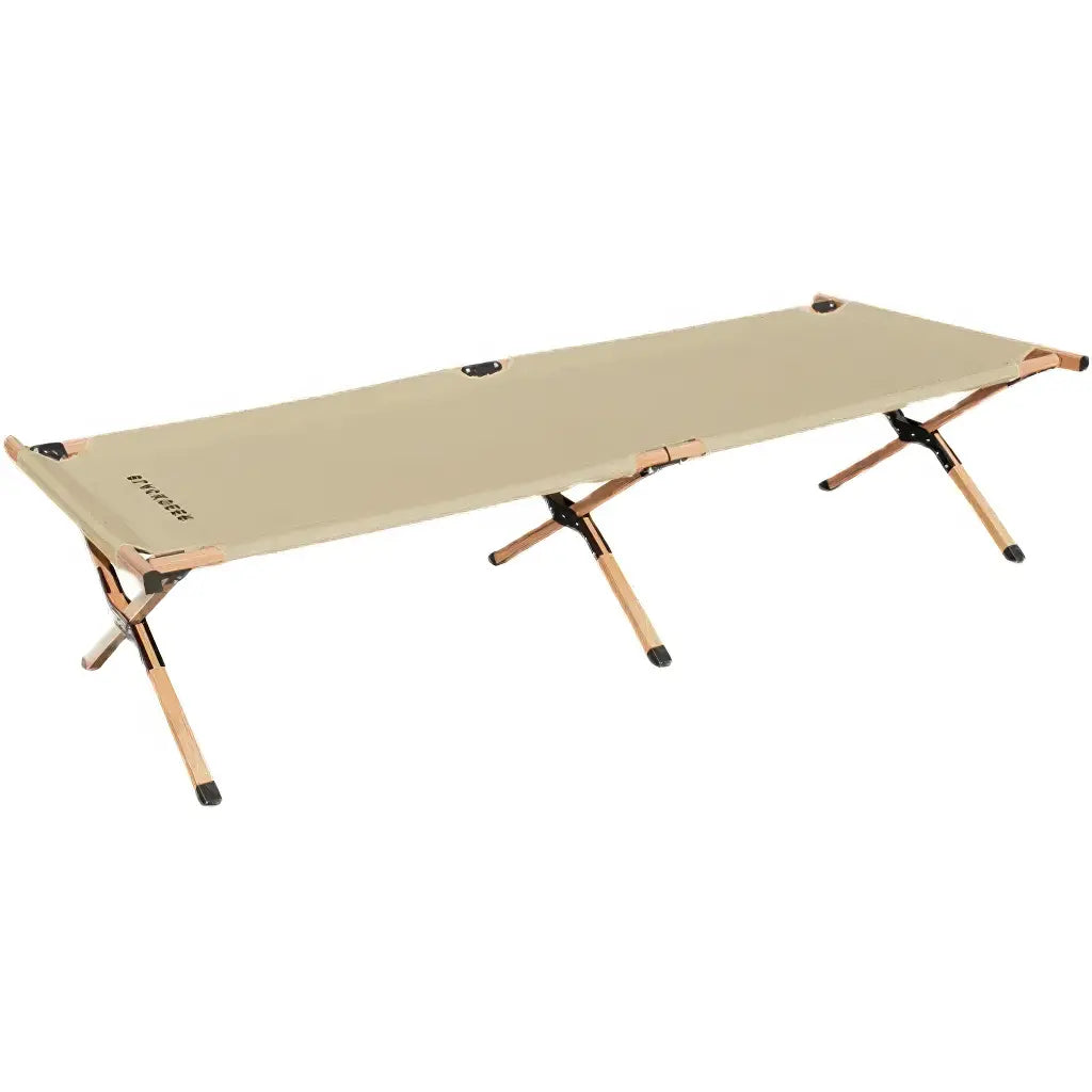 Lit de Camp Militaire Bois Marron