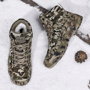 Bottines à Style Militaire