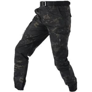 Pantalon Camouflage Miliaire Noir