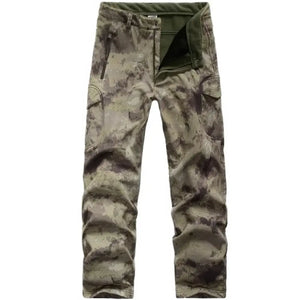 Pantalon Cargo Militaire Beige