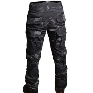 Pantalon Cargo Noir Militaire