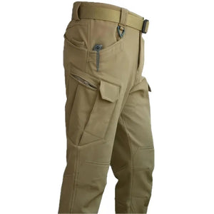 Pantalon Cargo Tactique Beige