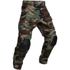 Pantalon Style Militaire Côté