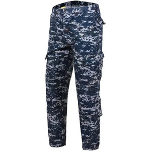 Pantalon Treillis Bleu Marine