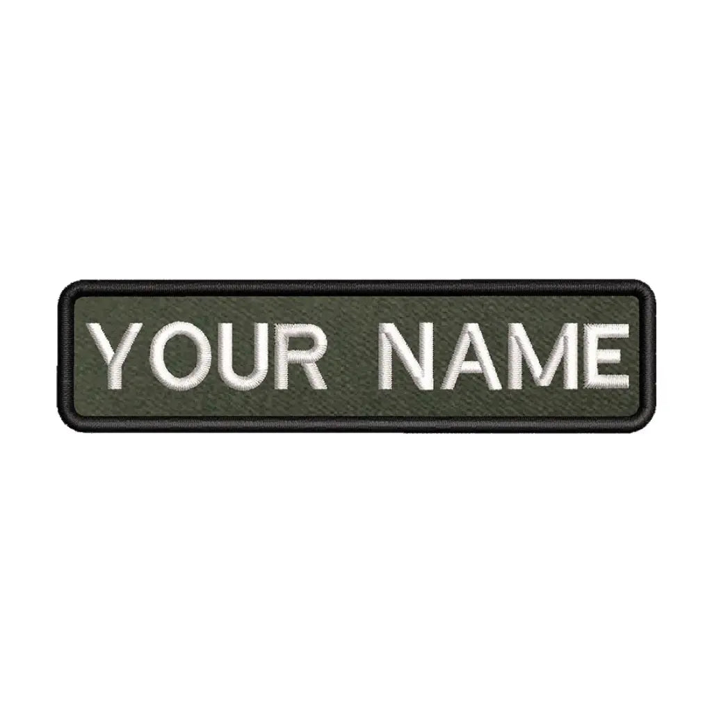 Patch Militaire Nom