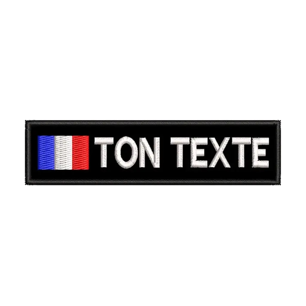 Patch Militaire Velcro Personnalisé France