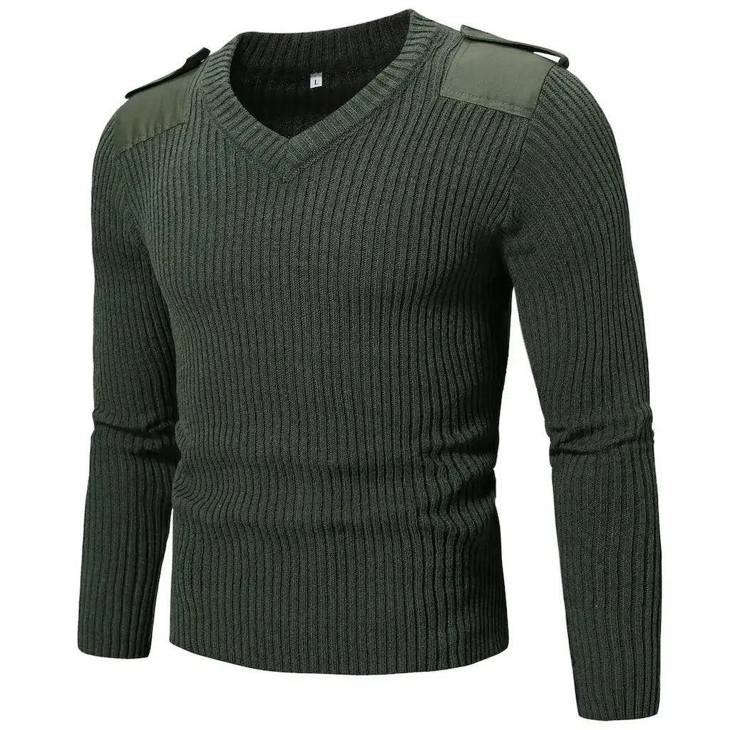 Pull Militaire Laine
