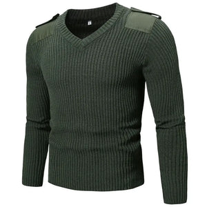 Pull Militaire Laine