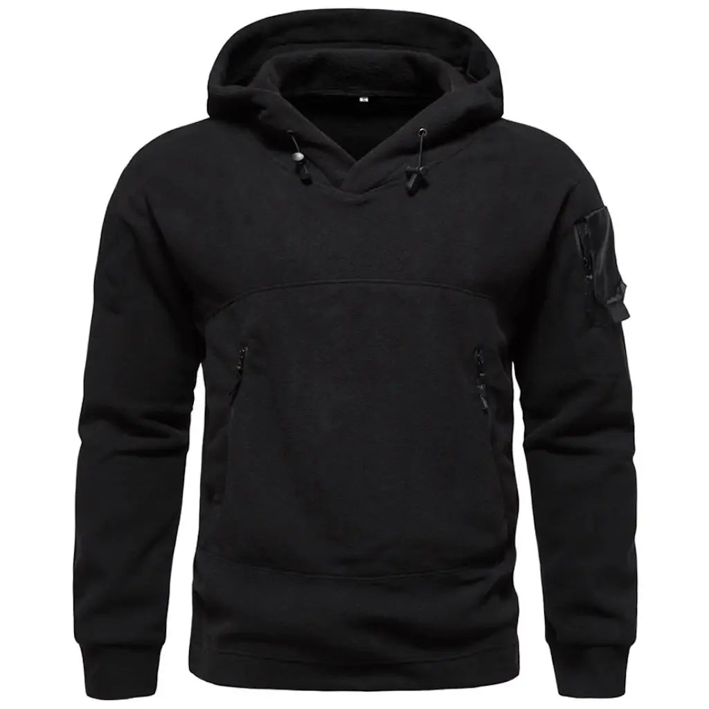 Pull Noir Militaire Homme