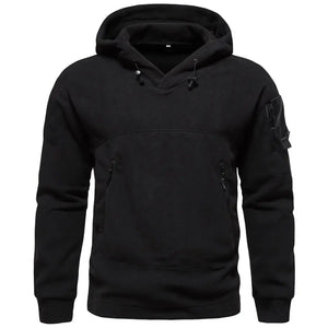 Pull Noir Militaire Homme