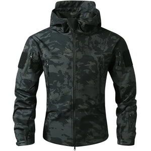 Veste Uniforme Militaire Homme Noire