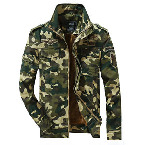 Veste Imitation Militaire Verte
