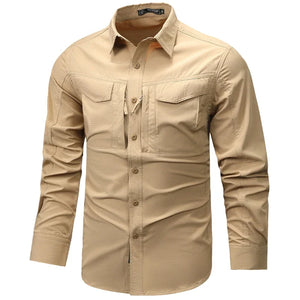 Chemise Militaire Homme Superdry Beige